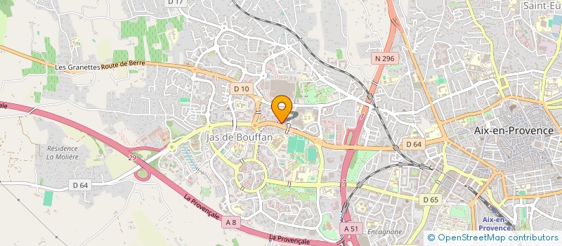 localisation de l'entreprise LES P'TITS LOUPS à AIX-EN-PROVENCE