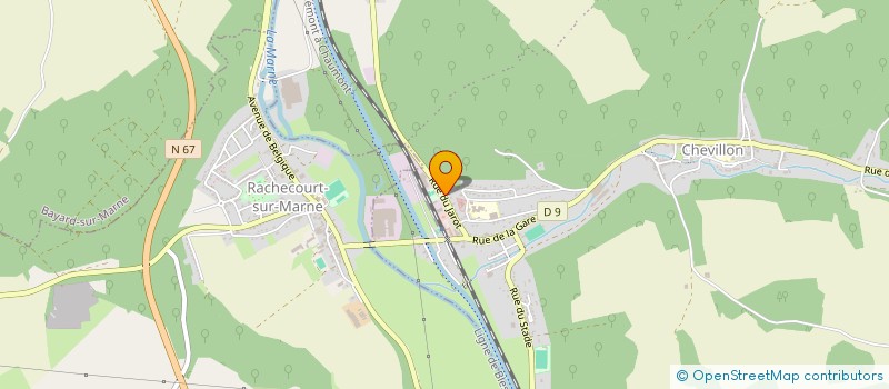 localisation de l'entreprise LES P'TITS LOUPS APE DE CHEVILLON à CHEVILLON