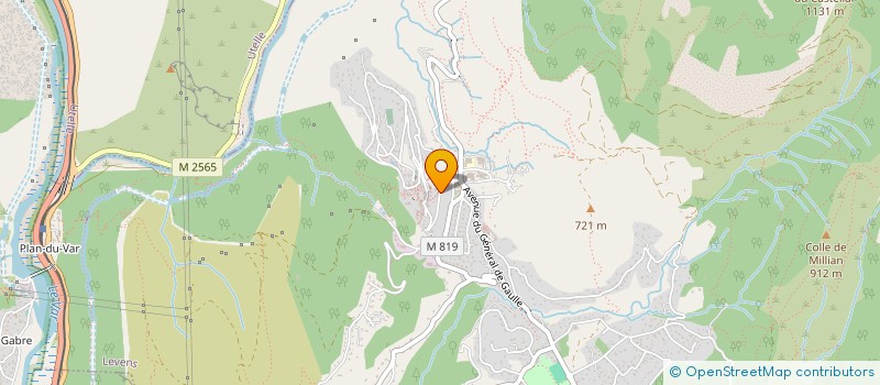 localisation de l'entreprise LES P'TITS LOUPS LEVENSOIS  LEVENS