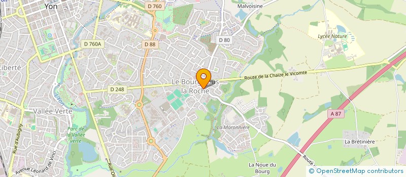localisation de l'entreprise LES P'TITS MAMOURS à LA ROCHE-SUR-YON