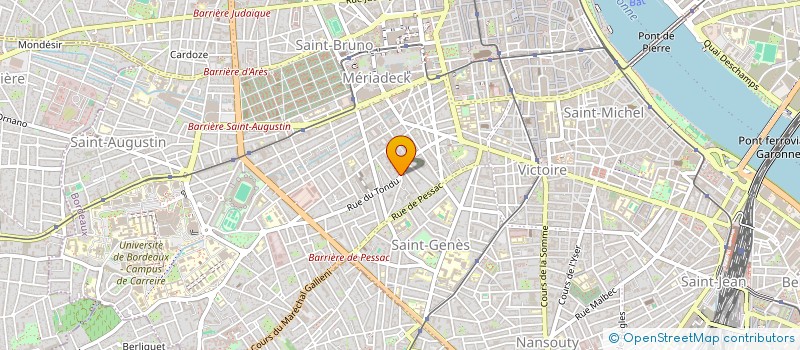 localisation de l'entreprise LES P'TITS MATELOTS à BORDEAUX