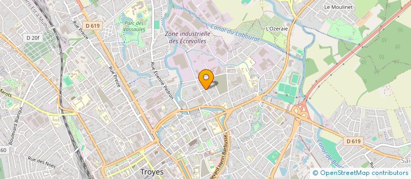 localisation de l'entreprise LES P'TITS MILOUS à TROYES