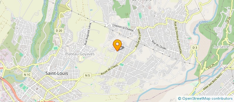 localisation de l'entreprise LES P'TITS MOUSSAILLONS à SAINT-LOUIS