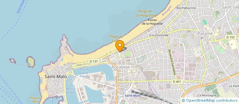 localisation de l'entreprise LES P'TITS MOUSSES à SAINT-MALO