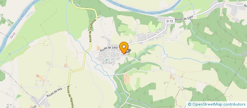 localisation de l'entreprise LES P'TITS MOUSTIK'S  ORIST