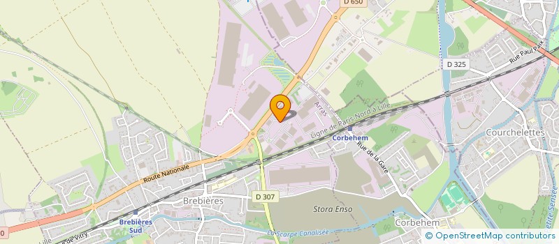 localisation de l'entreprise LES P'TITS NOUNETTES à BREBIERES