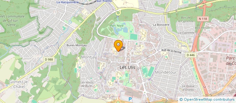 localisation de l'entreprise LES P'TITS OURSONS à LES ULIS