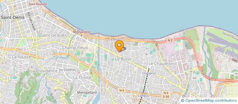 localisation de l'entreprise LES P'TITS PAILLE EN QUEUE à SAINT-DENIS