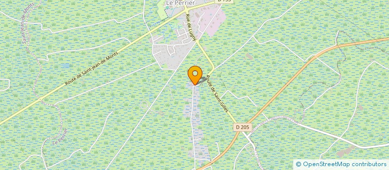 localisation de l'entreprise LES P'TITS PANDAS  SAINT-URBAIN