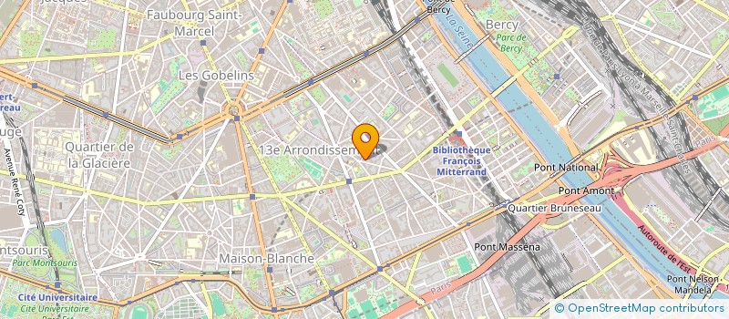 localisation de l'entreprise LES P'TITS PAS PIEDS  PARIS