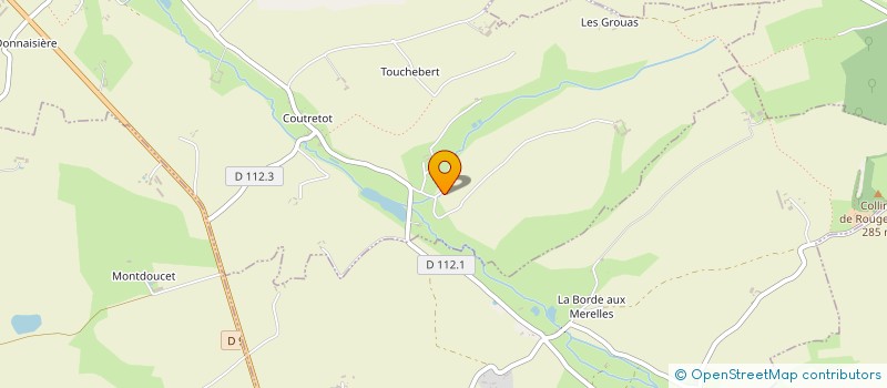 localisation de l'entreprise LES P'TITS PERCHES à TRIZAY-COUTRETOT-SAINT-SERGE