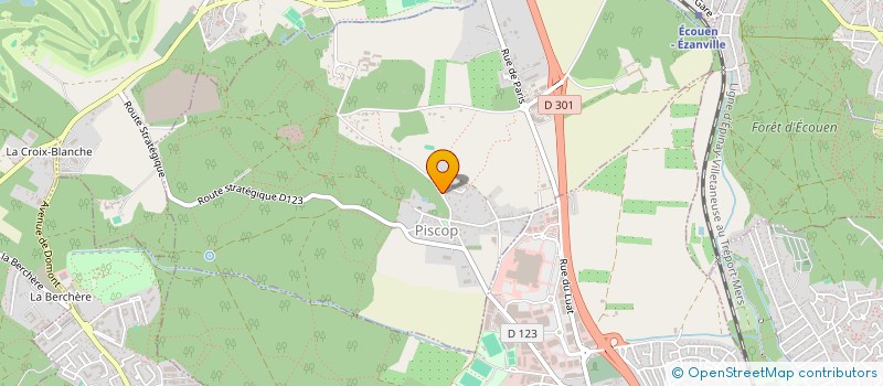 localisation de l'entreprise LES P'TITS PIQUE NIQUE  PISCOP