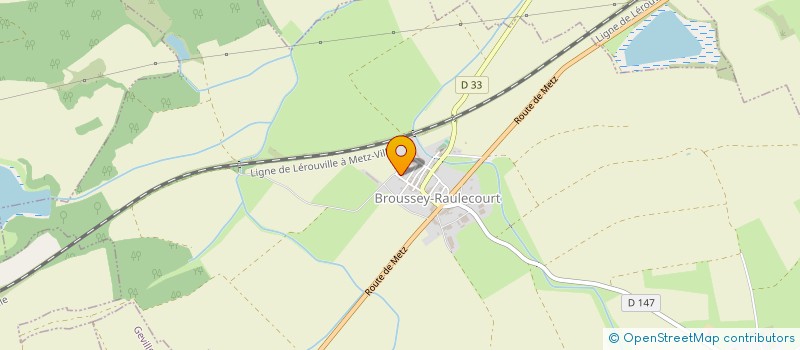 localisation de l'entreprise LES P'TITS POUCETS LEROUVILLOIS  LEROUVILLE