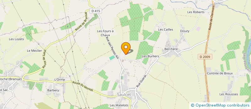 localisation de l'entreprise LES P'TITS RAYONS DE SOLEIL à SAULCET