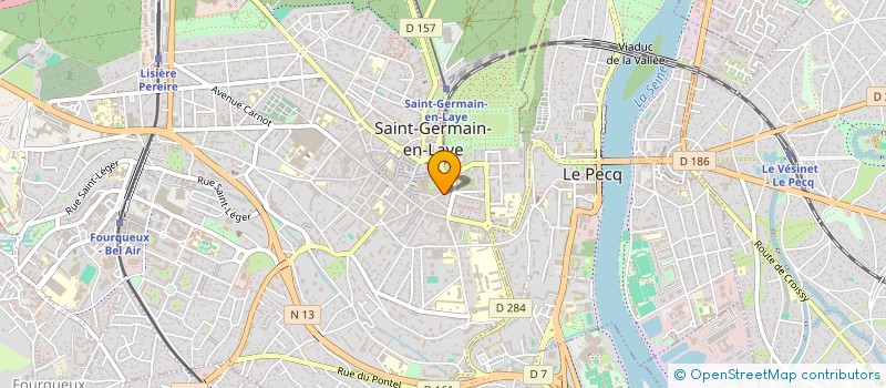 localisation de l'entreprise LES P'TITS ROIS à VERSAILLES
