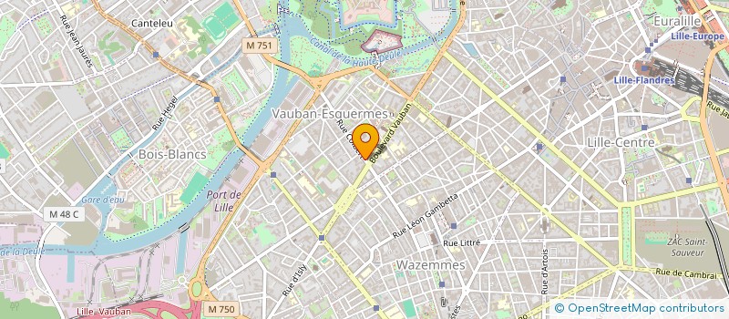 localisation de l'entreprise LES P'TITS SABLES à LILLE