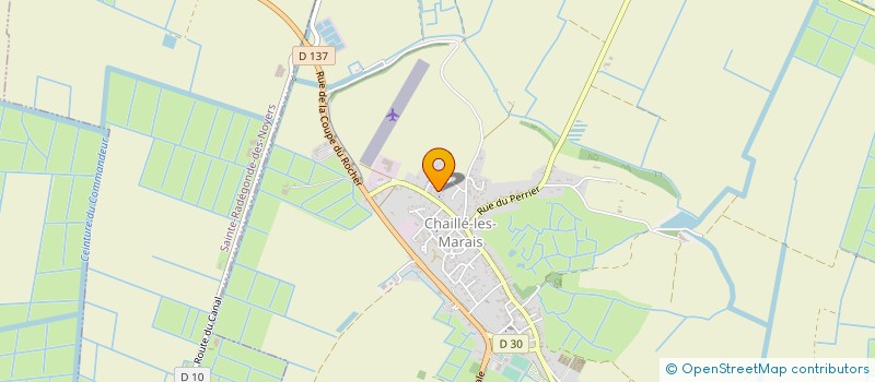 localisation de l'entreprise LES P'TITS SOURIRES  CHAILLE-LES-MARAIS