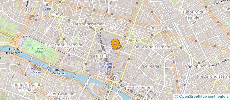 localisation de l'entreprise LES P'TITS TOTEMS à PARIS
