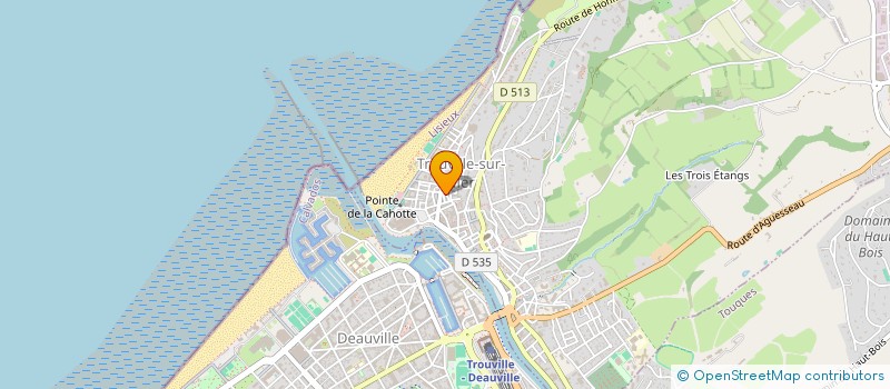 localisation de l'entreprise LES P'TITS TROTTOIRS à TROUVILLE-SUR-MER