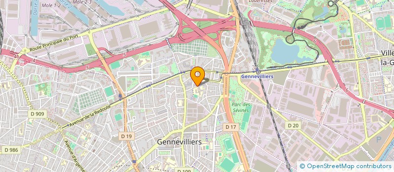 localisation de l'entreprise LES P'TITS VILLAGEOIS à GENNEVILLIERS