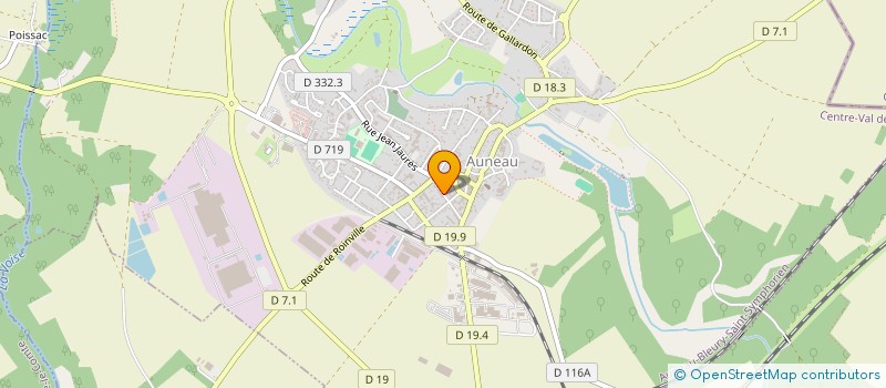 localisation de l'entreprise LES P'TITS ZEBRES à AUNEAU-BLEURY-SAINT-SYMPHORIEN