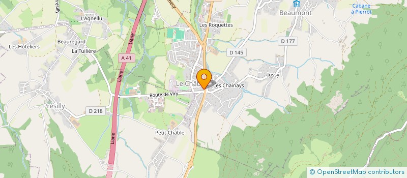 localisation de l'entreprise LES PACHAS DE CELINE  BEAUMONT