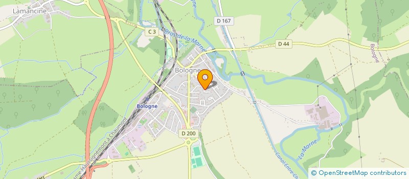 localisation de l'entreprise LES PACHATS DU 52 à BOLOGNE