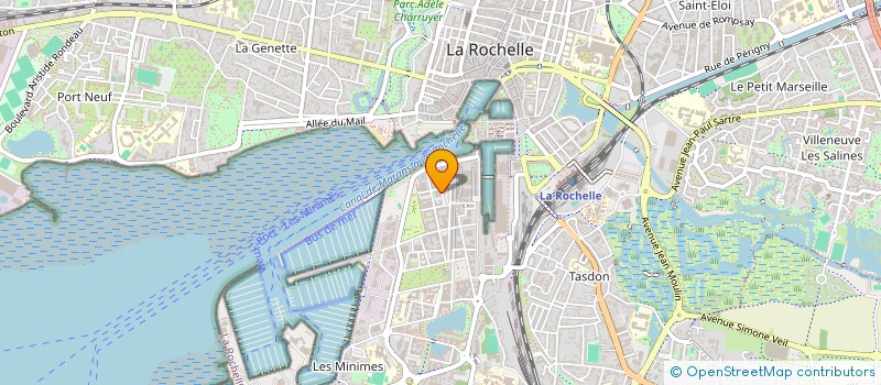 localisation de l'entreprise LES PAINPANTS  LA ROCHELLE