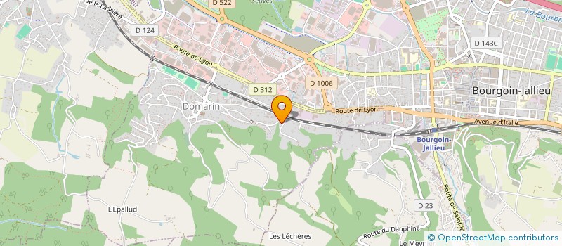 localisation de l'entreprise LES PAINS  DOMARIN