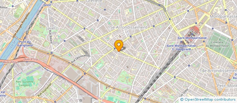 localisation de l'entreprise LES PAINS DE MARIANNE  PARIS