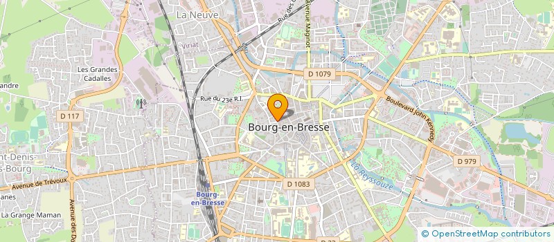localisation de l'entreprise LES PALATINES à BOURG-EN-BRESSE