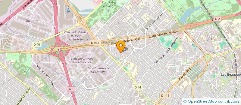 localisation de l'entreprise LES PALMERAIS DE BISKRA à AULNAY-SOUS-BOIS
