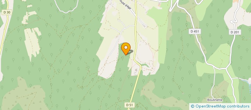 localisation de l'entreprise LES PALMIERS  REDORTIERS