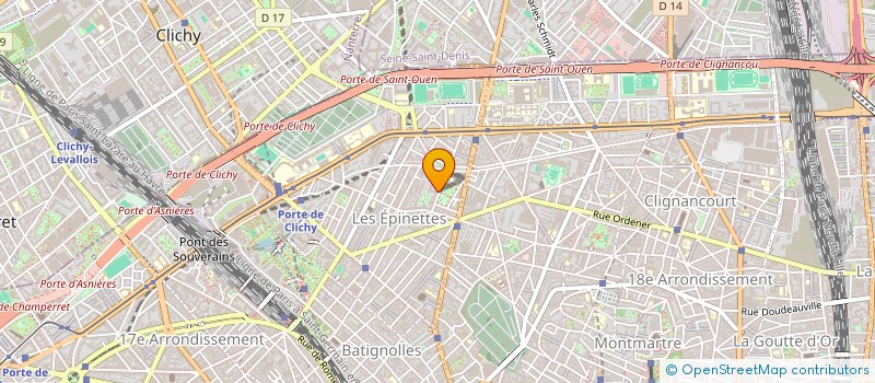 localisation de l'entreprise LES PALUDIERS  PARIS