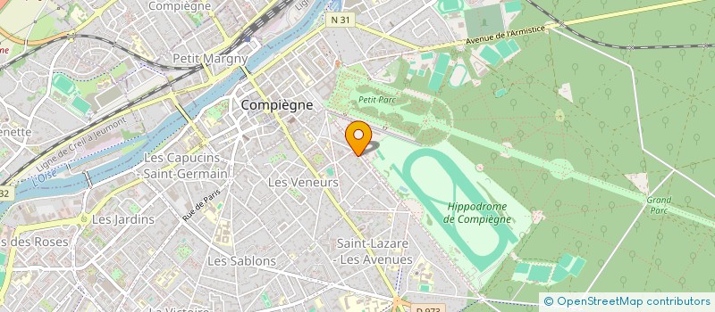 localisation de l'entreprise LES PALUDIERS DE MAMOUNE  COMPIEGNE