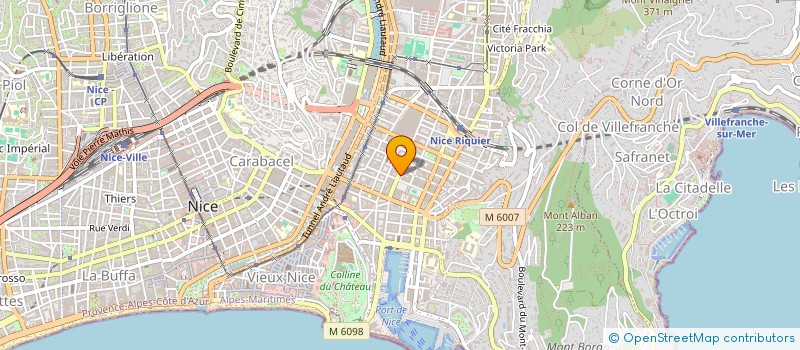 localisation de l'entreprise LES PAN BAGNATS SPORTIFS à NICE