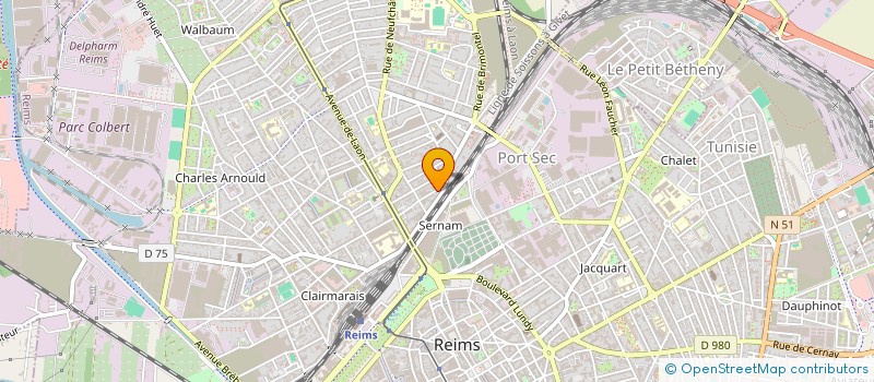 localisation de l'entreprise LES PANDAS DE L'E-SPORT  REIMS