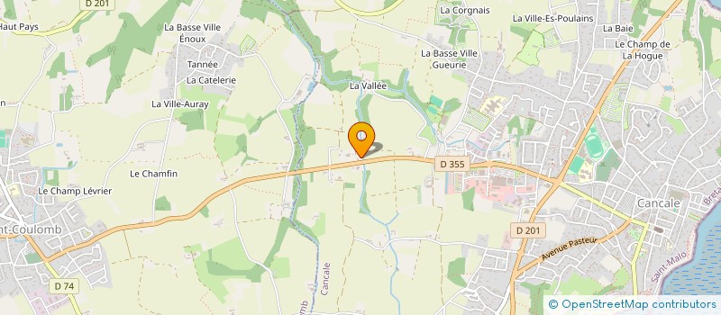 localisation de l'entreprise LES PANIERS D'EMERAUDE à CANCALE