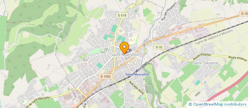 localisation de l'entreprise LES PANIERS ET SOLO-LOS CESTOS ET SOLOS- à SAINT-MARCELLIN
