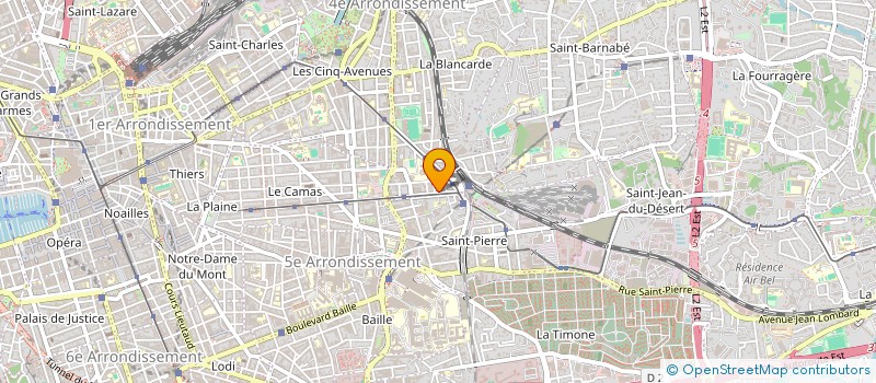 localisation de l'entreprise LES PAPAS LES MAMANS à MARSEILLE