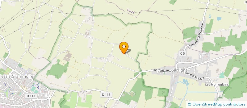 localisation de l'entreprise LES PAPUCHES à LOIRE-AUTHION