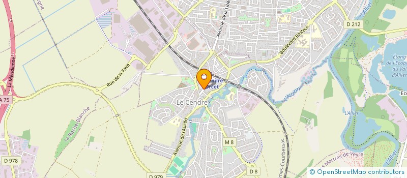 localisation de l'entreprise LES PAPYS PETANQUE 2000  LE CENDRE