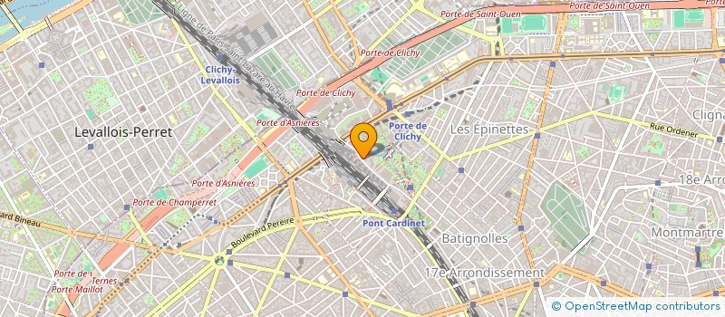 localisation de l'entreprise LES PAQUERETTES  PARIS