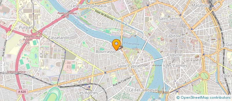 localisation de l'entreprise LES PARCHEMINS DU MIDI à TOULOUSE