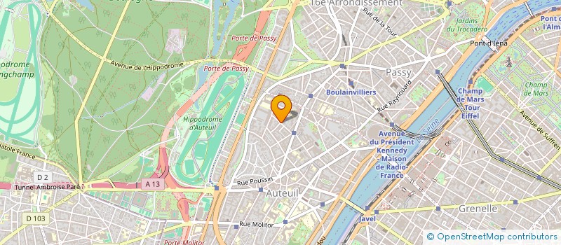 localisation de l'entreprise LES PARCS 23  PARIS