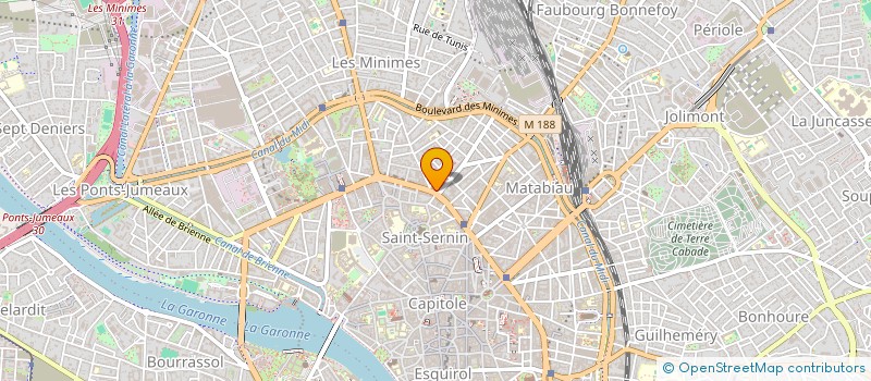 localisation de l'entreprise LES PARCS AMENAGEUR à TOULOUSE