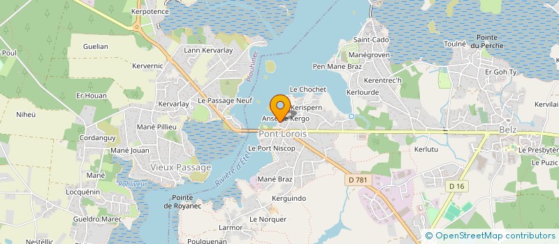 localisation de l'entreprise LES PARCS DE NAVIHAN  BELZ