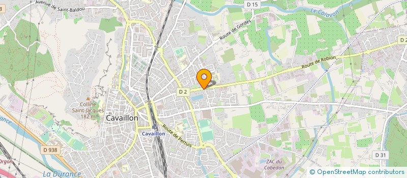 localisation de l'entreprise LES PARCS DU LUBERON HOLDING  ORGON