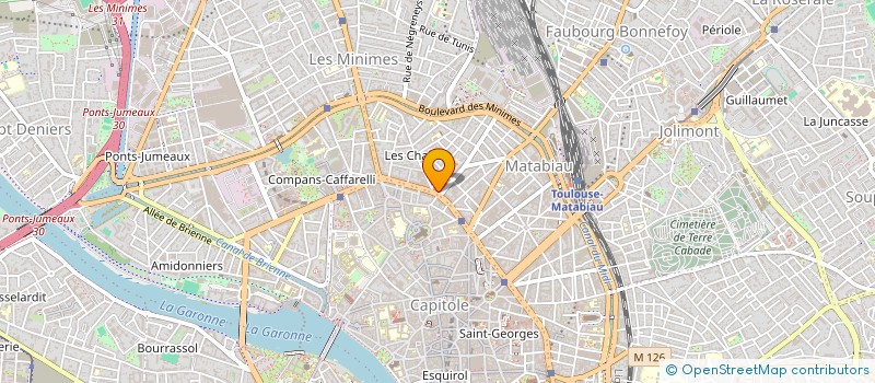 localisation de l'entreprise LES PARCS HABITAT  TOULOUSE