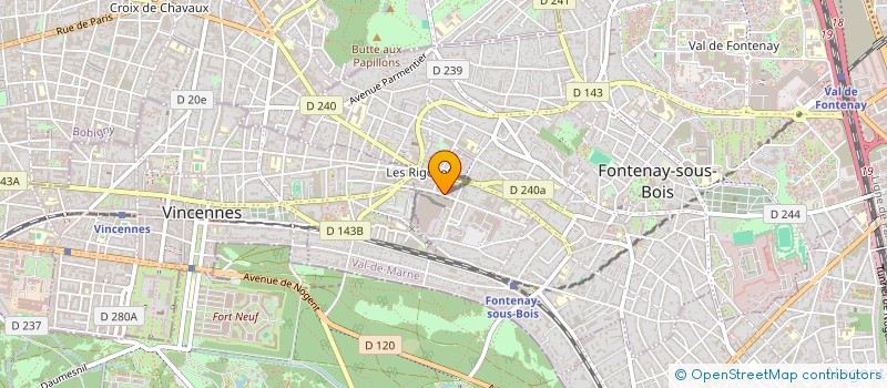 localisation de l'entreprise LES PARENT'(AISE) DU TEMPS POUR SOUFFLER à FONTENAY-SOUS-BOIS